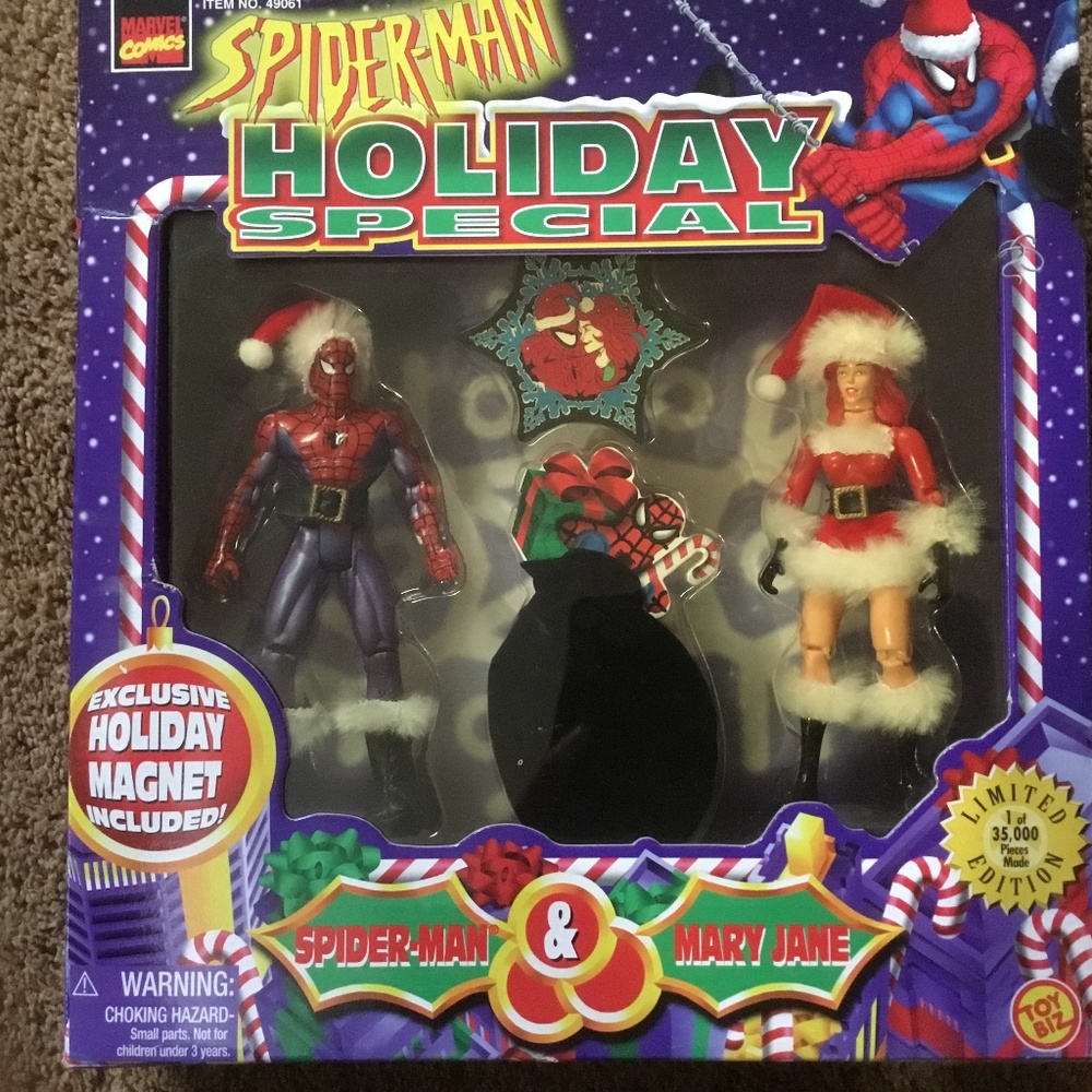 Spider-Man & Mary Jane Holiday Special Limited Edition 1 of 35,000 with Magnet - Picture 1 of 16